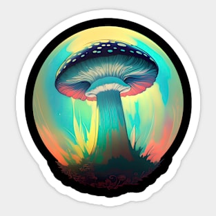 Psychedelic Mushroom_02 Sticker
